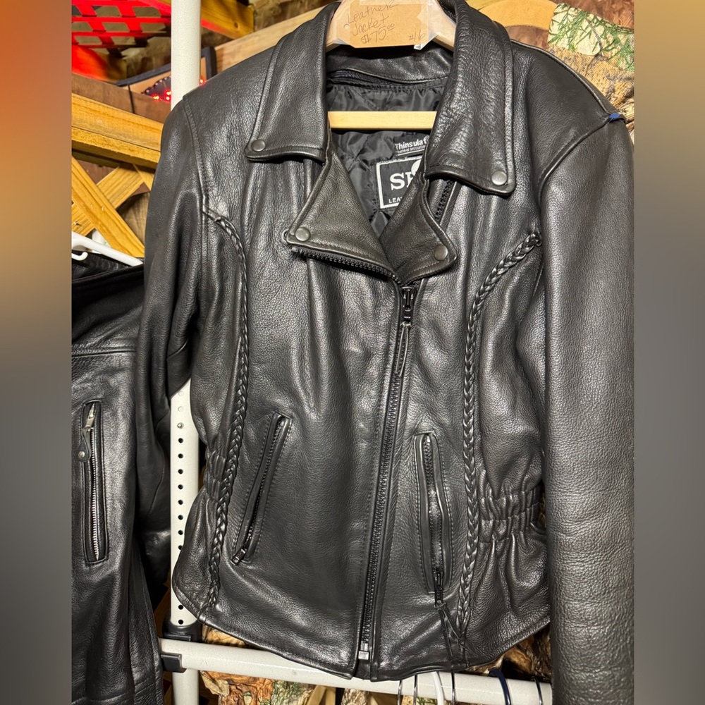 Vtg. 80/90’s SHAF Leather Women's Jacket